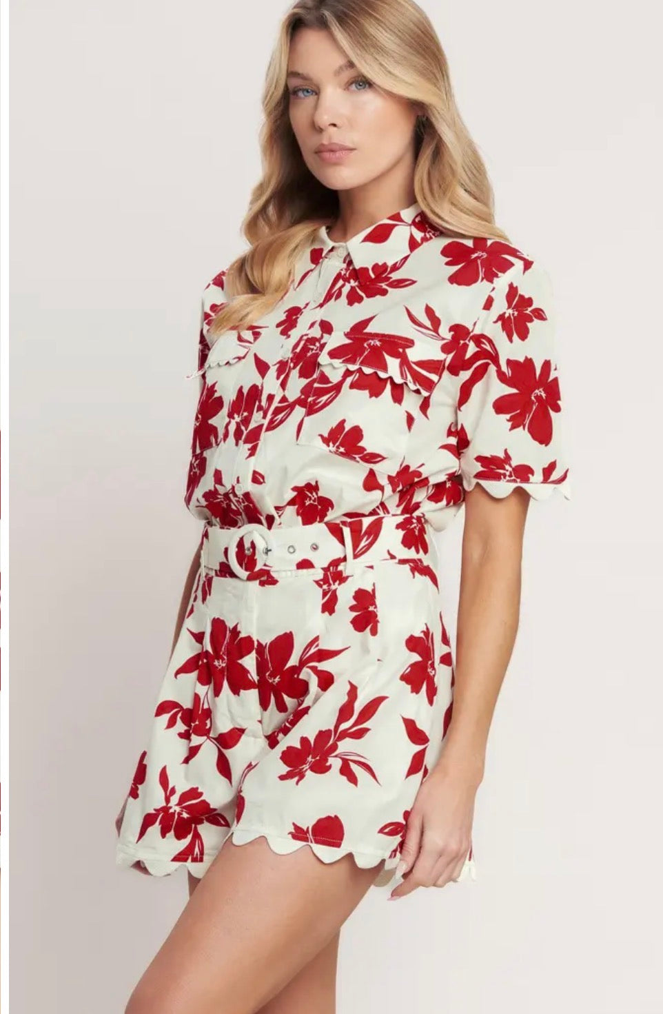 Set floral orange
