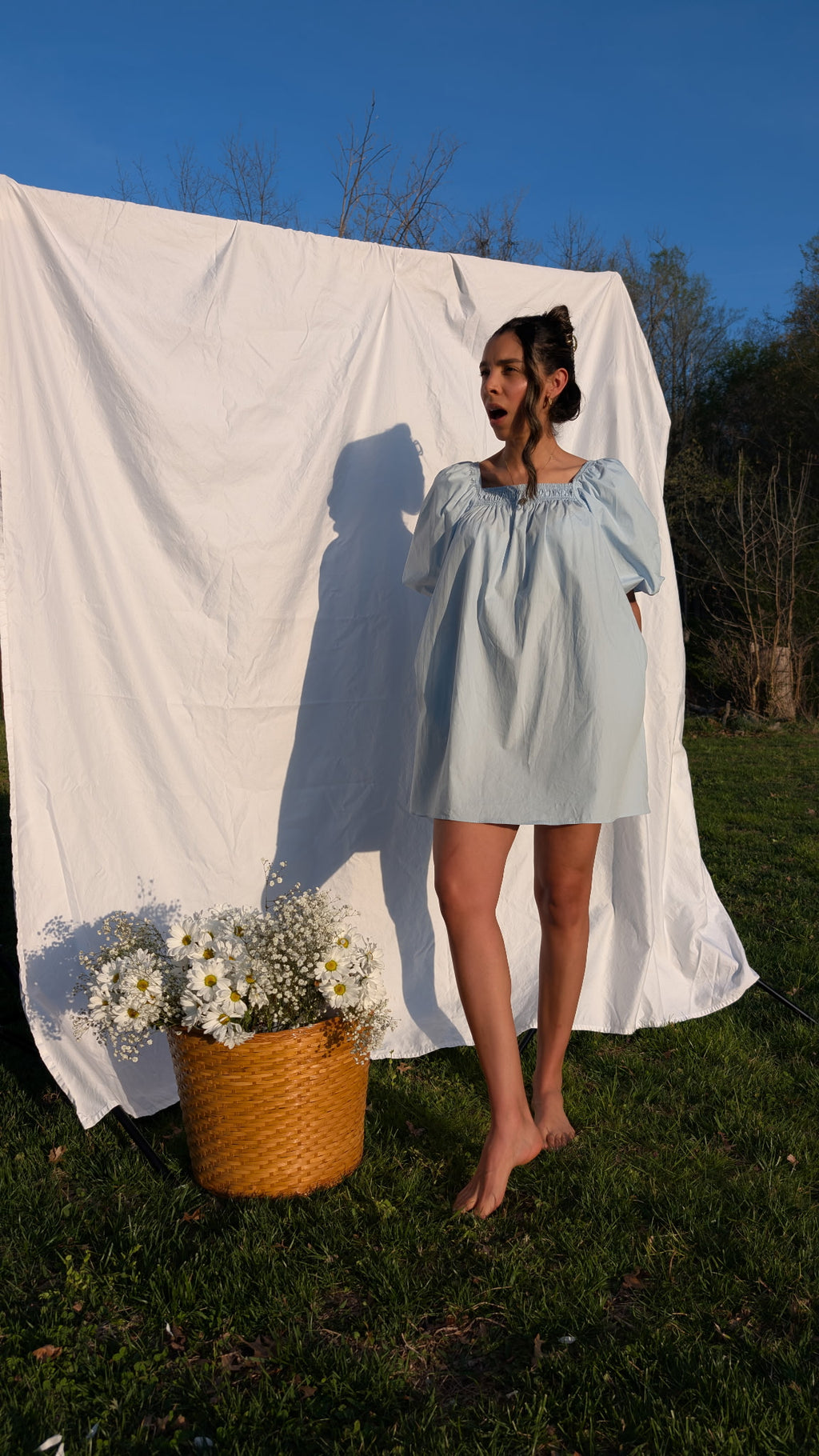 Princess mini blue Dress